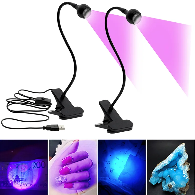 LED ڿܼ Ŭ   ݼ Ʃ UV , USB ̴ UV  ȭ , å , DIY  Ʈ  